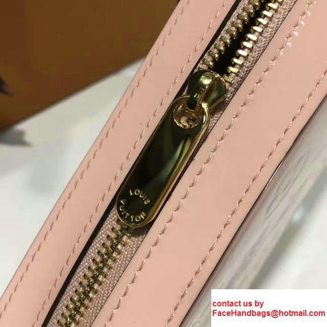 Louis Vuitton Monogram Empreinte Patent Leather Camera Pouch M64058 Rose Ballerine 2017 - Click Image to Close