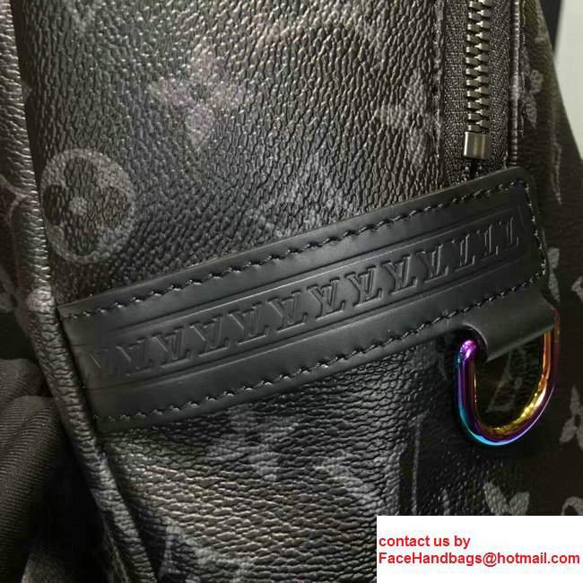 Louis Vuitton Monogram Pattern Apollo Backpack M43408 Black 2017