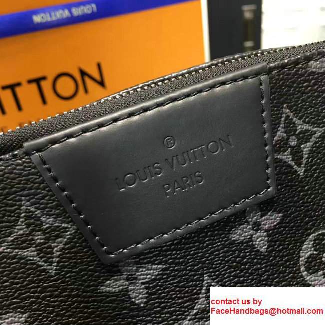 Louis Vuitton Monogram Pattern Apollo Backpack M43408 Black 2017 - Click Image to Close