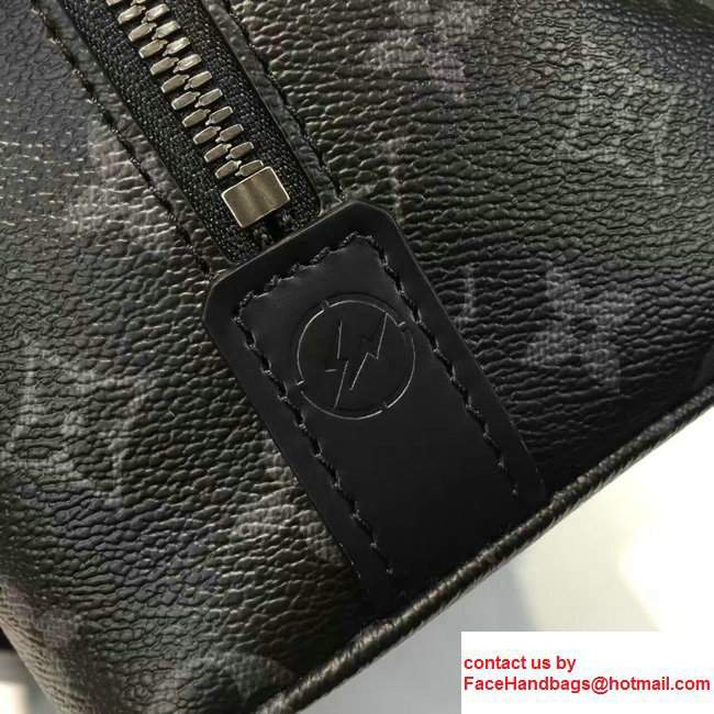 Louis Vuitton Monogram Pattern With Colored Rainbow Harware Zack Traveled Backpack M43409 Black 2017 - Click Image to Close