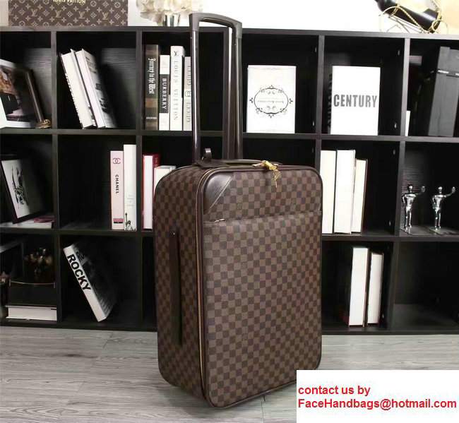 Louis Vuitton Pegase Legere 55 M41386Damier Ebene Canvas Travel Luggage - Click Image to Close