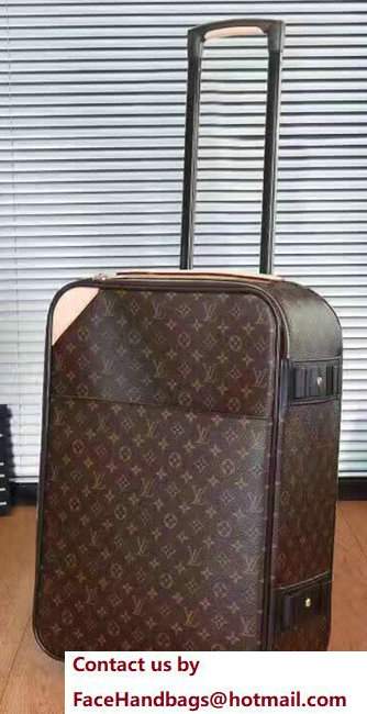 Louis Vuitton Pegase Legere 55 Monogram Canvas With Front Slot Pocket Travel Luggage - Click Image to Close