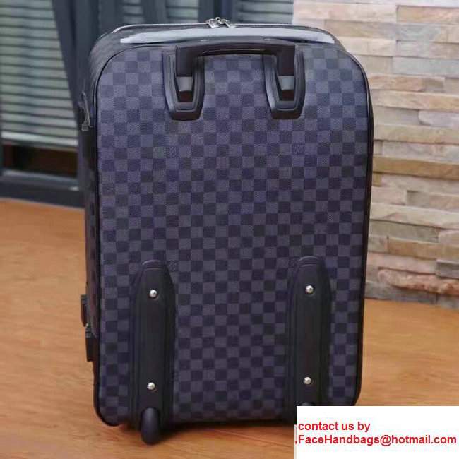 Louis Vuitton Pegase Legere 55 N41385Damier Navy Blue Travel Luggage