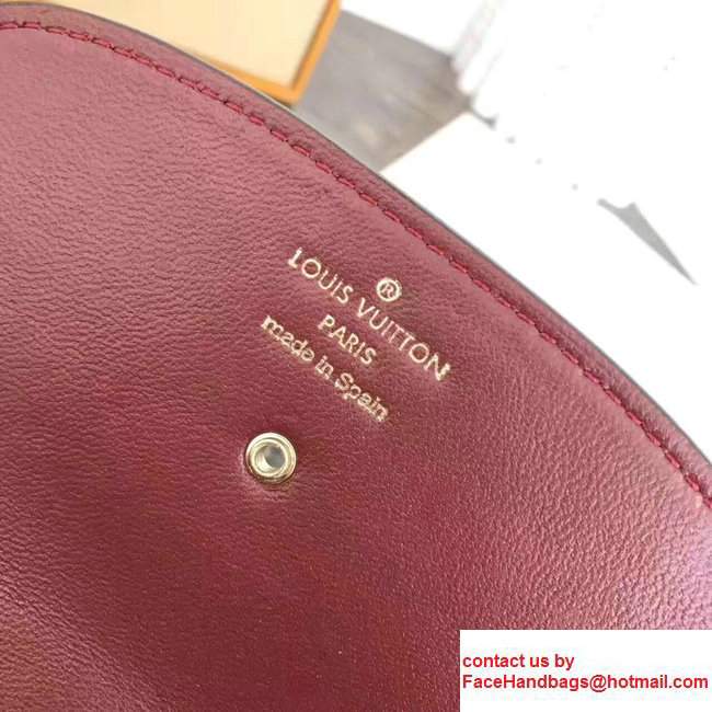 Louis VuittonTaurillon Leather Capucines Mini Wallet M58196 Burgundy - Click Image to Close