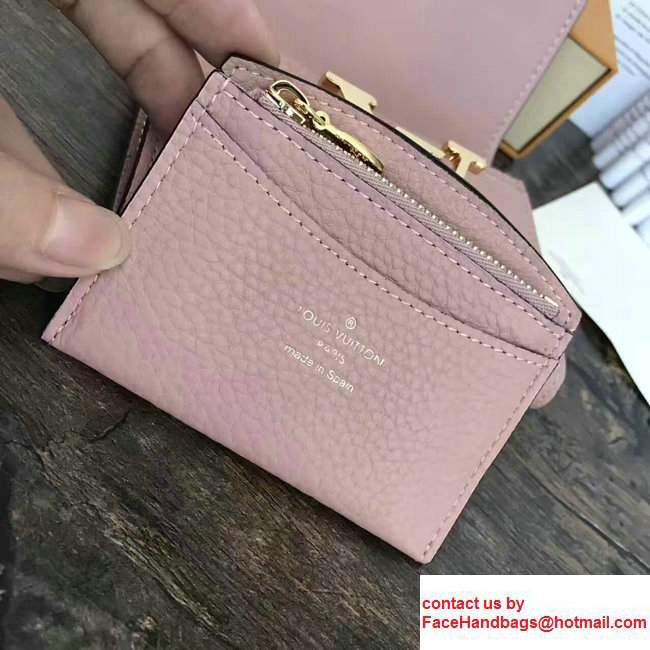 Louis VuittonTaurillon Leather Capucines Mini Wallet M58196 Pink - Click Image to Close
