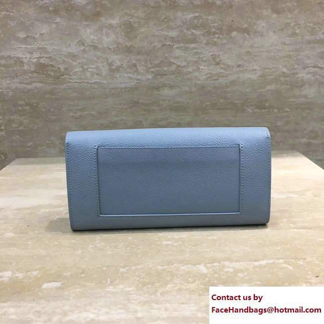 Celine Large Flap Multifunction Wallet 101673 Baby Blue/Red