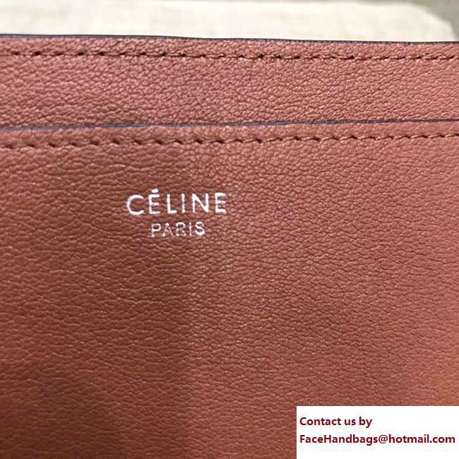 Celine Solo Card Holder 100123 Brown