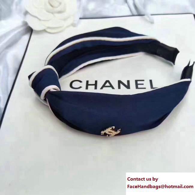 Chanel Logo Bow Headband 2017