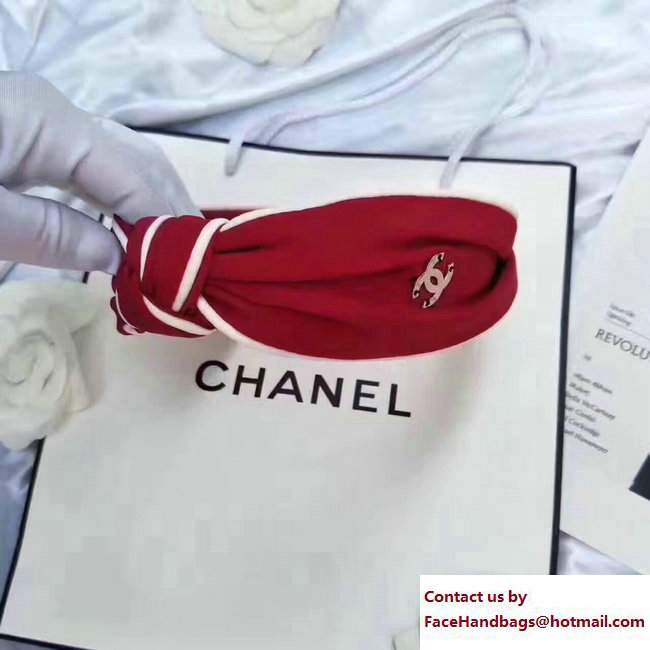 Chanel Logo Bow Headband 2017 - Click Image to Close