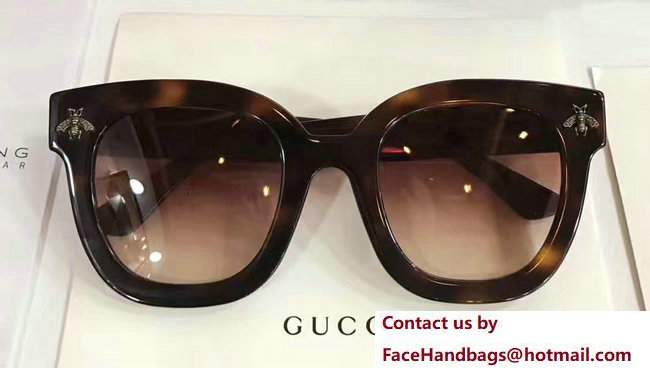 Gucci Bee Sunglasses 02 2017 - Click Image to Close