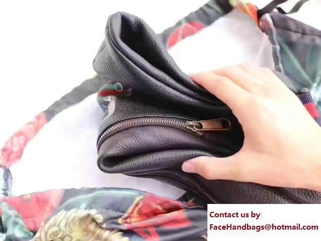 Gucci Coco Capitan Vintage Logo Belt Bag 493869 Black 2017 - Click Image to Close