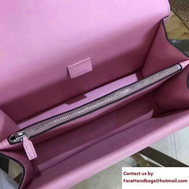Gucci Crystals Dionysus Suede Shoulder Small Bag 400249 Pink 2017 - Click Image to Close
