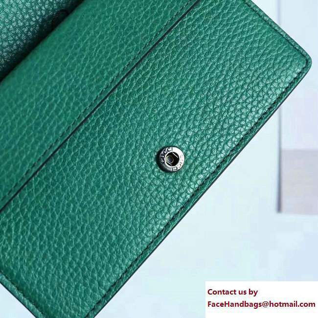 Gucci Dionysus Chain Super Mini Bag 476432 Leather Green 2017
