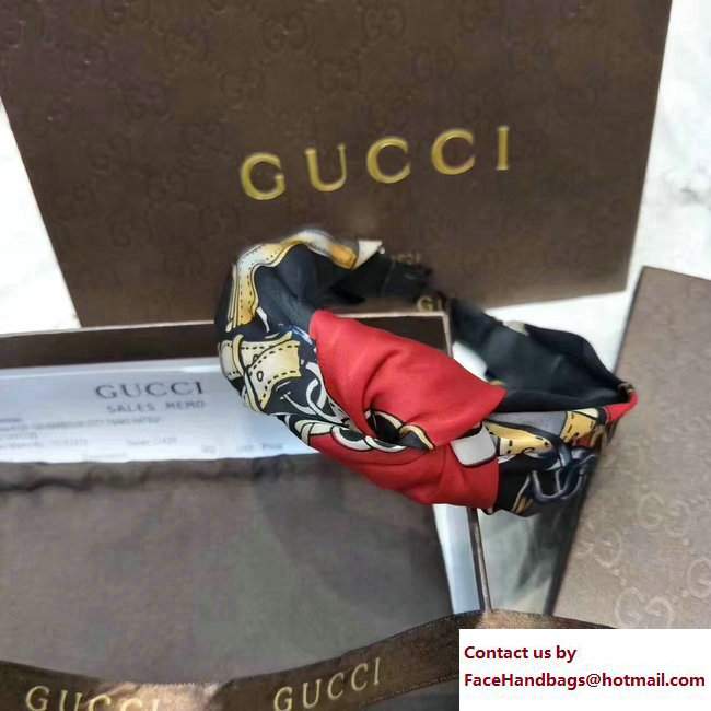 Gucci Floral Print Headband 03 2017