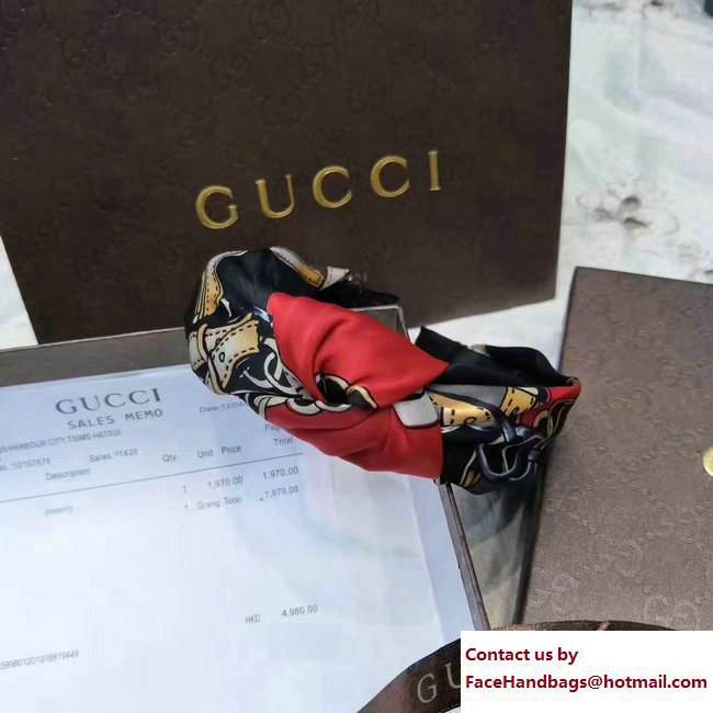 Gucci Floral Print Headband 03 2017