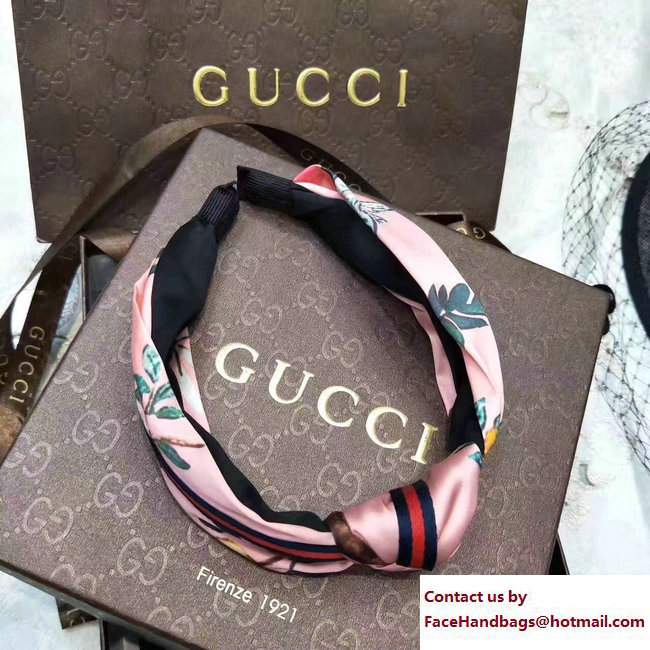 Gucci Floral Print Headband 04 2017