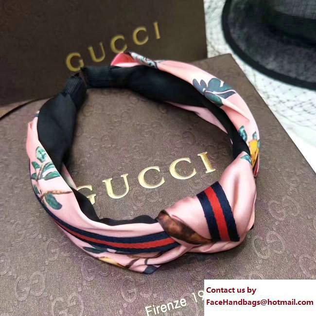 Gucci Floral Print Headband 04 2017 - Click Image to Close