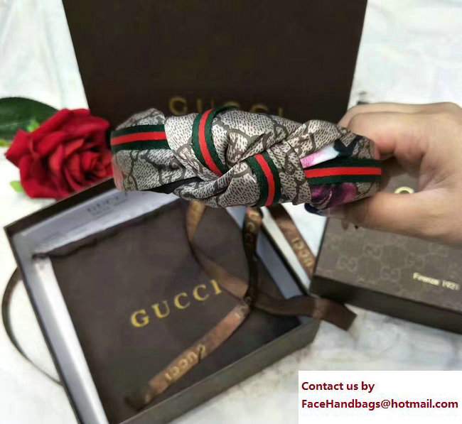 Gucci Floral Print Headband 07 2017 - Click Image to Close