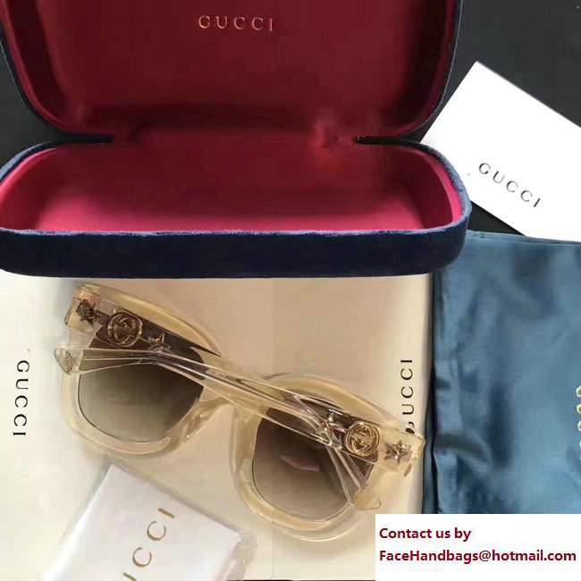 Gucci GG Star and Bee Sunglasses 05 2017