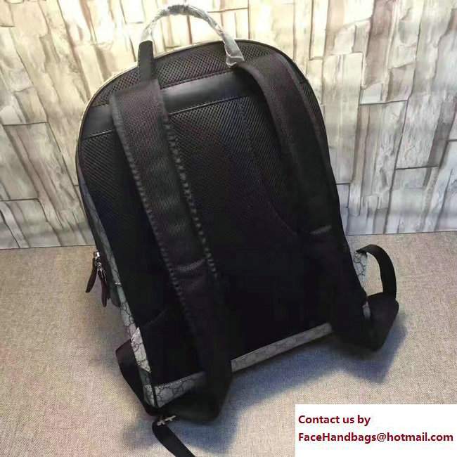 Gucci GG Supreme Canvas Backpack Bag 419584 2017