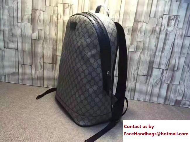 Gucci GG Supreme Canvas Backpack Bag 419584 2017