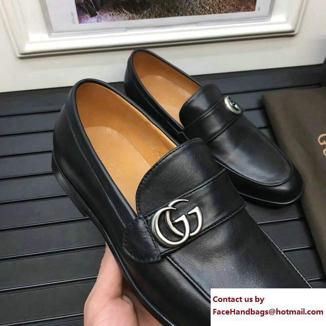 Gucci Leather Men's Loafer with GG 450853 - Click Image to Close