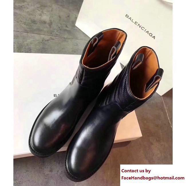 Gucci Matelasse Chevron Leather Ankle Boots 450629 Black 2017