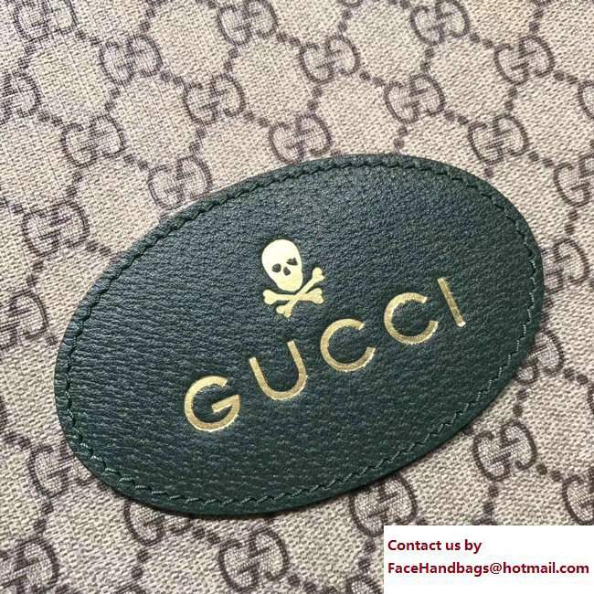 Gucci Soft GG Supreme Tote Bag 463491 Green 2017 - Click Image to Close