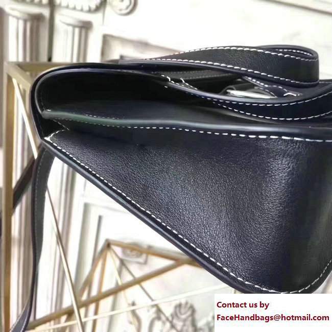 Hermes Mini Halzan Tote Bag in Original Swift Leather Black