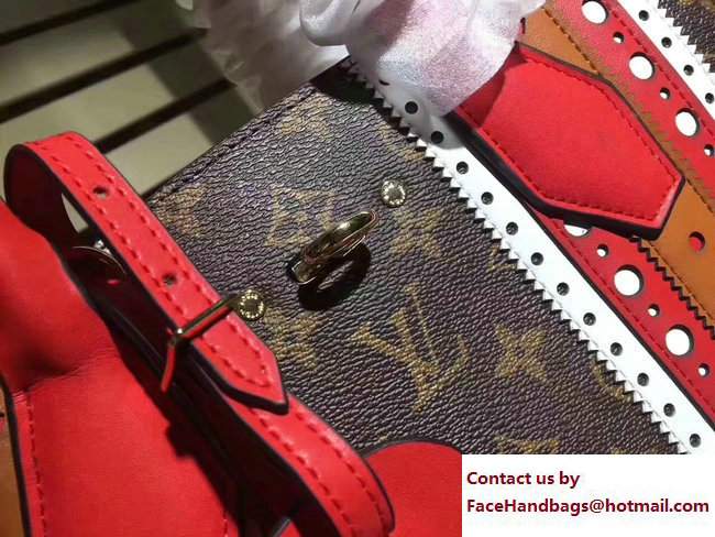 Louis Vuitton City Steamer MM Bag M43493 Red 2017