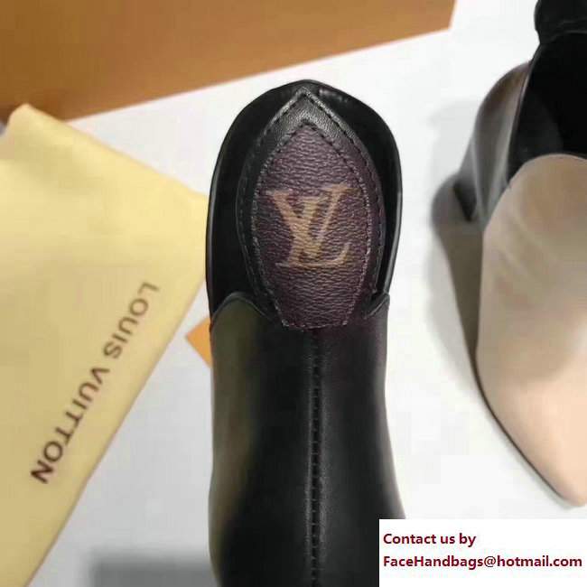 Louis Vuitton Heel 9.5cm Gamble Diva Ankle Boots 1A2VHJ 2017
