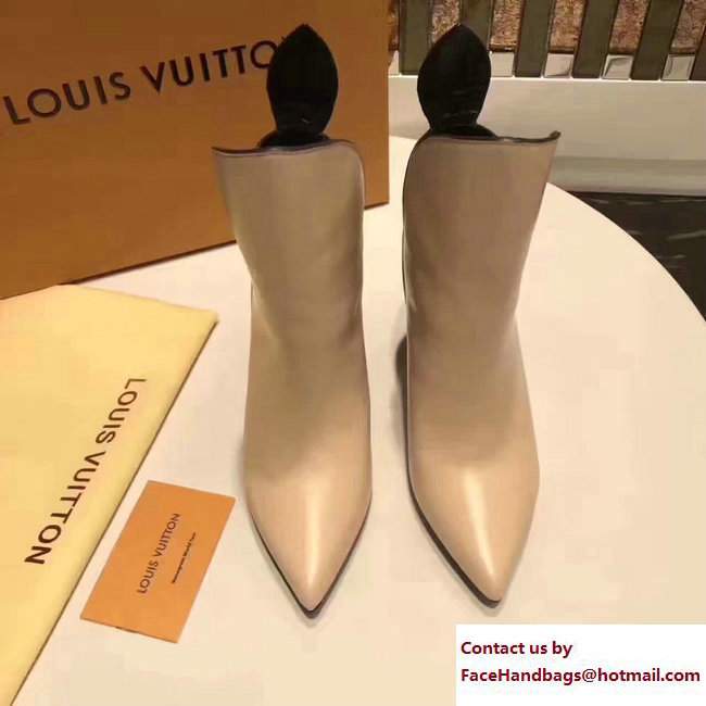 Louis Vuitton Heel 9.5cm Gamble Diva Ankle Boots 1A2VHJ 2017