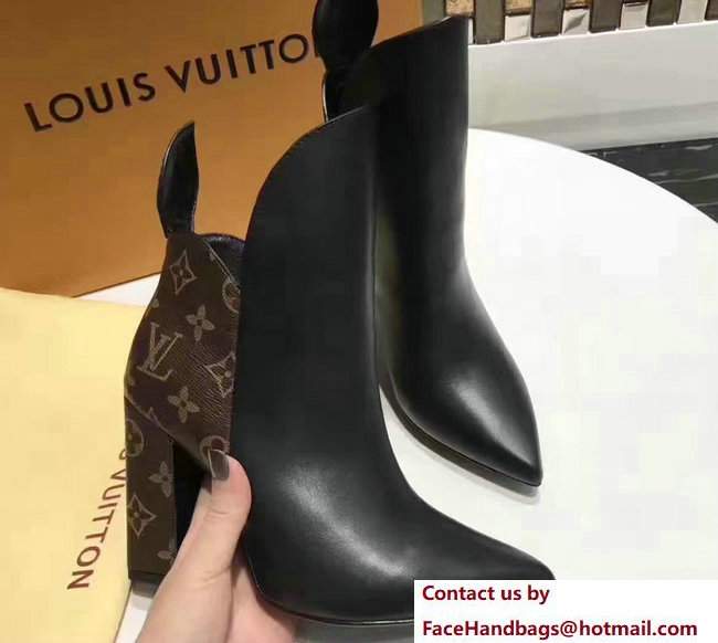 Louis Vuitton Heel 9.5cm Rodeo Queen Ankle Boots 1A2VJM 2017
