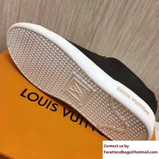 Louis Vuitton LV Circle Frontrow Sneakers 1A2XP5 Noir 2017