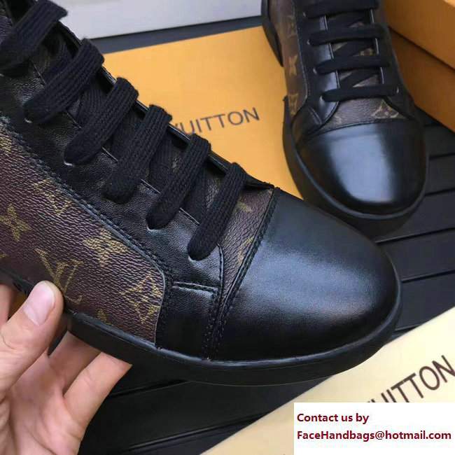 Louis Vuitton Men's Match-Up Sneakers Boots Monogram Canvas