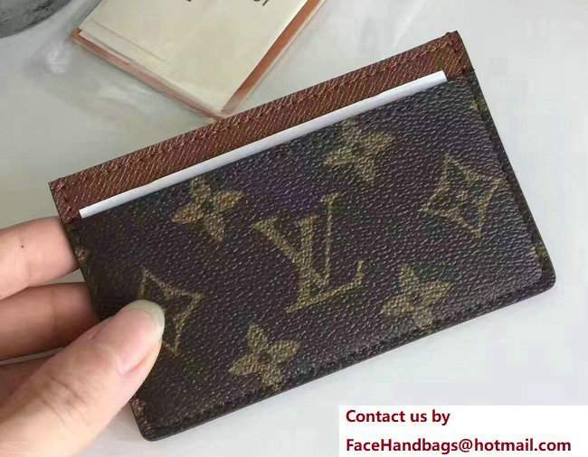 Louis Vuitton Monogram Canvas Card Holder M61733 Armagnac - Click Image to Close