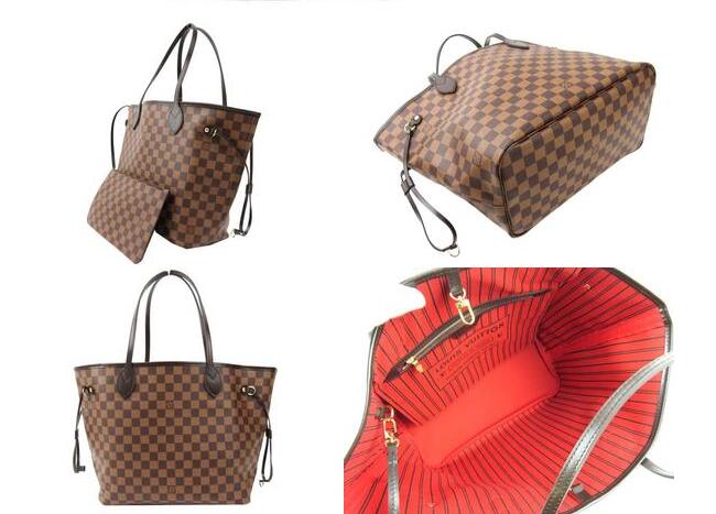 Louis Vuitton Damier Ebene Canvas NEVERFULL PM N41359 - Click Image to Close