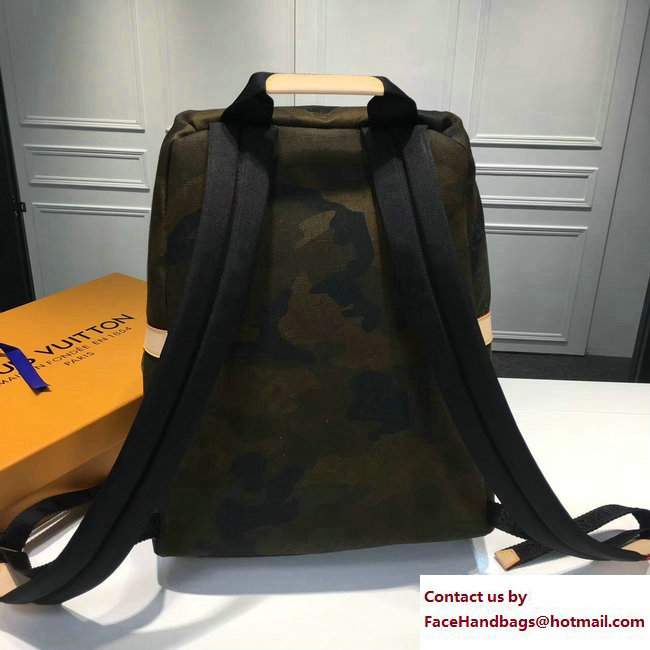 Supreme x Louis Vuitton Backpack Bag Camouflage 2017