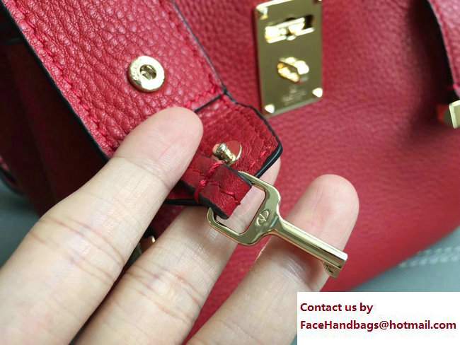 Valentino Joylock Small Handbag Red 2017 - Click Image to Close