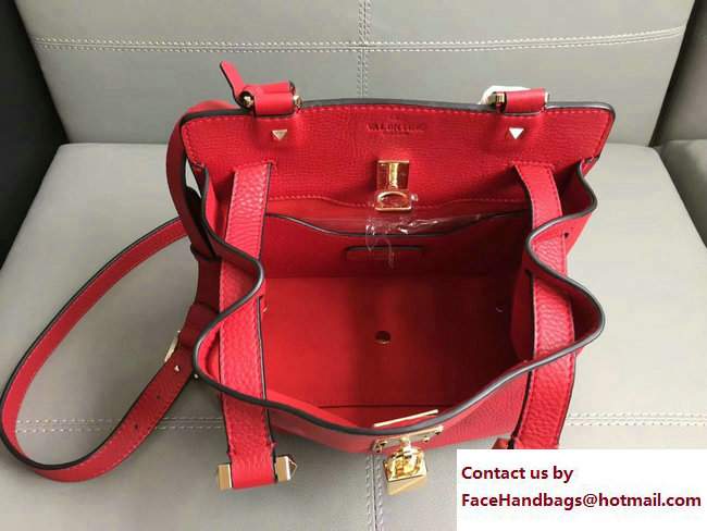 Valentino Joylock Small Handbag Red 2017 - Click Image to Close