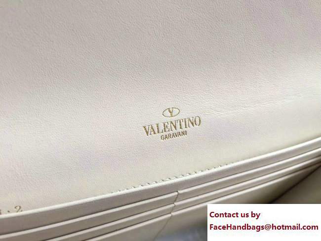Valentino Lovestud Wallet On Chain Bag Off White 2017