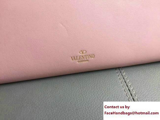 Valentino Lovestud Wallet On Chain Bag Pink 2017 - Click Image to Close