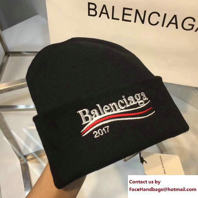 Balenciaga 2017 Logo Print Hat - Click Image to Close