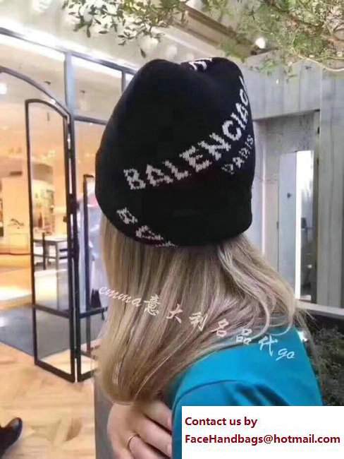 Balenciaga Paris Logo Print Hat 2017 - Click Image to Close