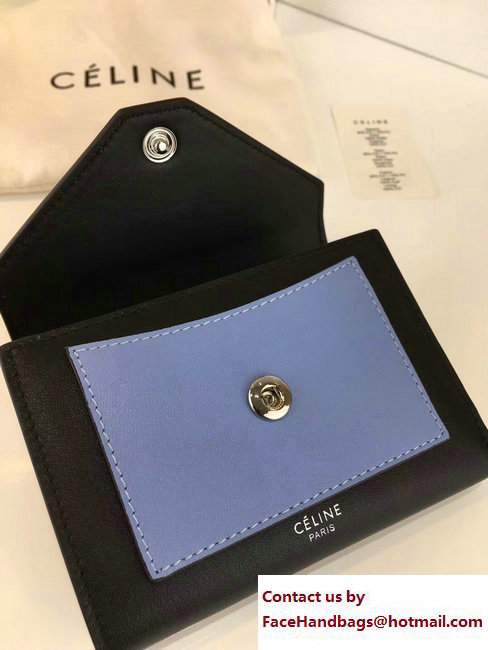 Celine Pocket Trifolded Multifunction Small Wallet 103783 08