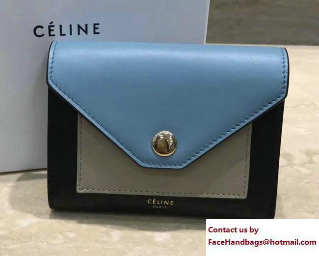 Celine Pocket Trifolded Multifunction Small Wallet 103783 11