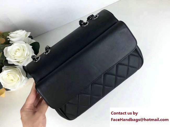 Chanel All About Flap Large Bag A98693 Black 2017