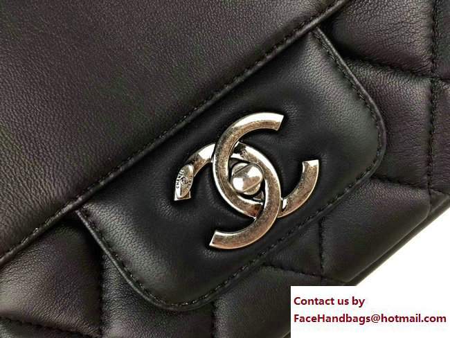 Chanel All About Flap Large Bag A98693 Black 2017 - Click Image to Close