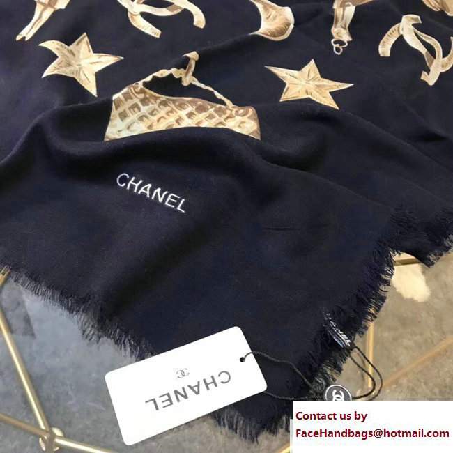Chanel Cashmere Scarf 01 2017