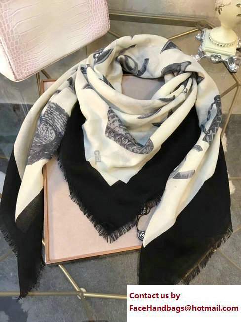Chanel Cashmere Scarf 02 2017 - Click Image to Close